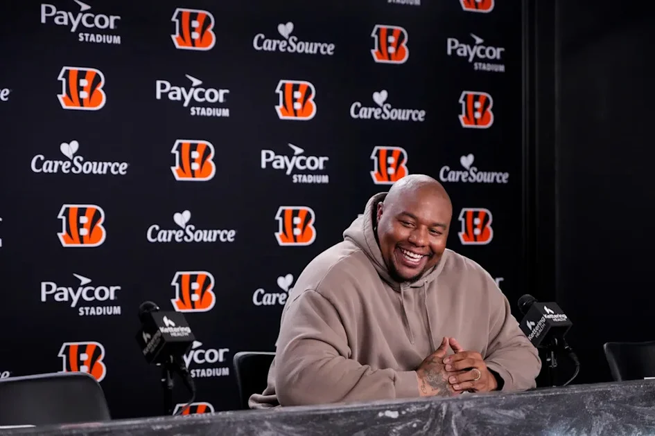 Defensive tackle Dexter Lawrence has worn No. 97 throughout his seven NFL seasons.