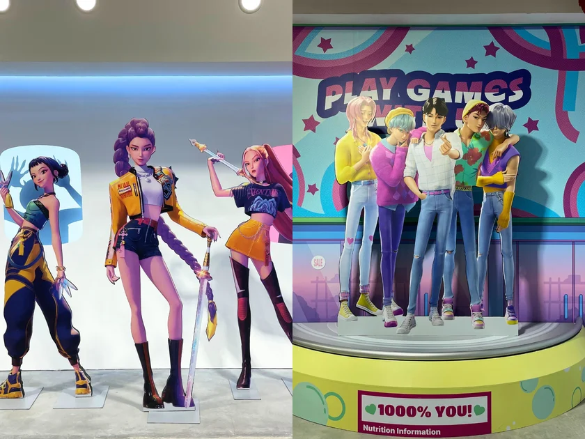 KPop Demon Hunters Pop-Up