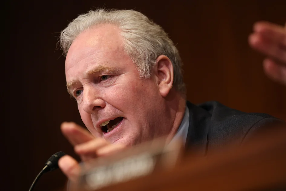 Kash Patel clashed with Sen. Chris Van Hollen over reports of his heavy drinking on Tuesday