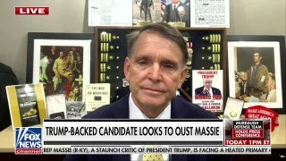 Trump-backed Gallrein blasts Massie as 'misrepresentative,' defends record ahead of Kentucky primary