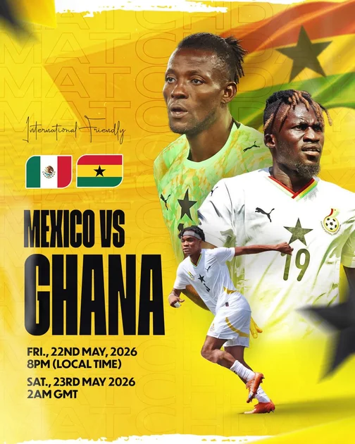 Black Stars test depth against Mexico in Pre-World Cup friendly