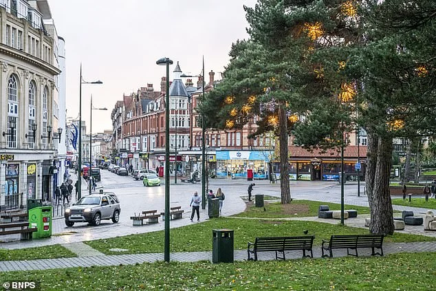 Police have launched a manhunt after a woman was raped in Bournemouth, which is being dubbed the 'Wild West' for crime