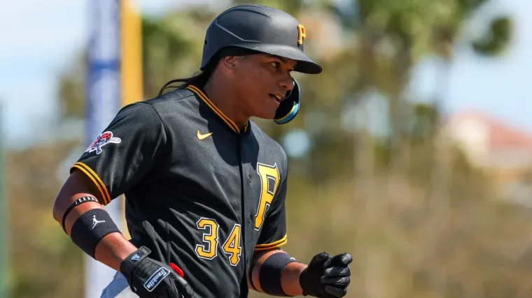Pirates' Jhostynxon Garcia is showing 'The Password' hype is real after Red Sox trade image
