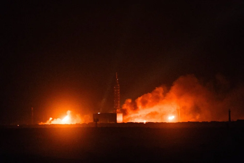 Blue Origin's New Glenn rocket explodes during a test, in Cape Canaveral