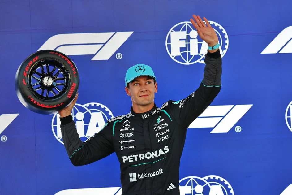 Russell storms to Barcelona pole as Leclerc crashes out