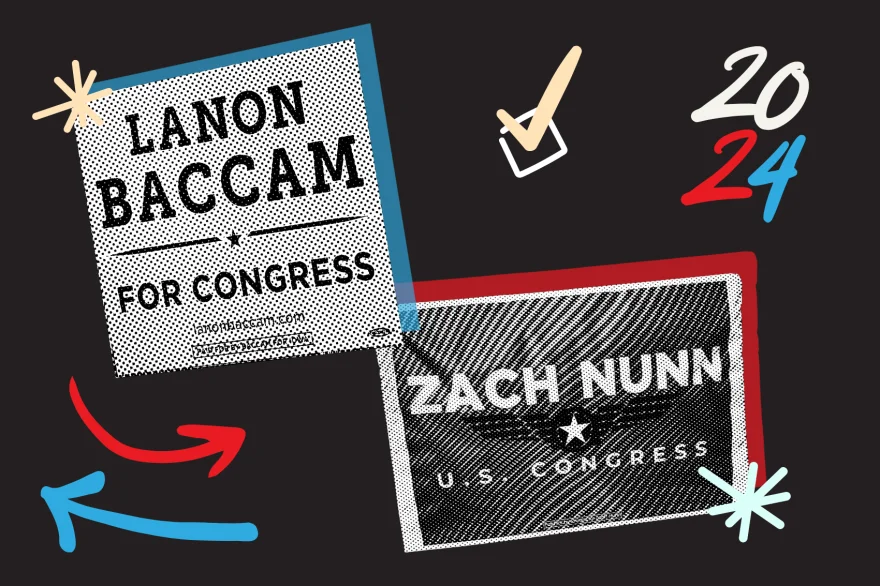 Republican Rep. Zach Nunn is running against Democratic challenger Lanon Baccam in Iowa's 3rd Congressional District.