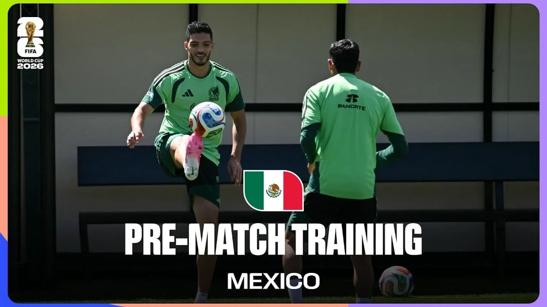 Mexico Train Before Czechia | FIFA World Cup 2026™