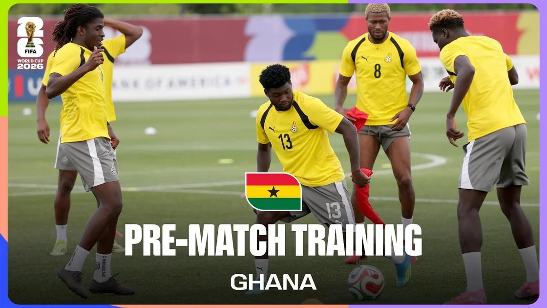 Ghana Train Before Croatia | FIFA World Cup 2026™