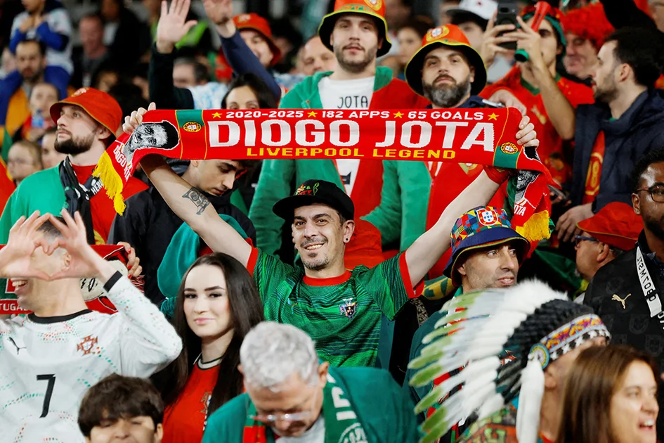 cover Portugal carry Jota&#8217;s memory into World Cup clash on anniversary of his death
