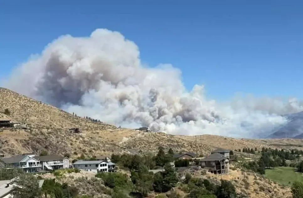 Scores Of Homes Destroyed By Chelan Hills Fire, As It Expands To Almost 20,000 Acres