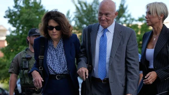 Image for gallery: Former officer recounts finding alleged 'sniper pad' after Charlie Kirk assassination