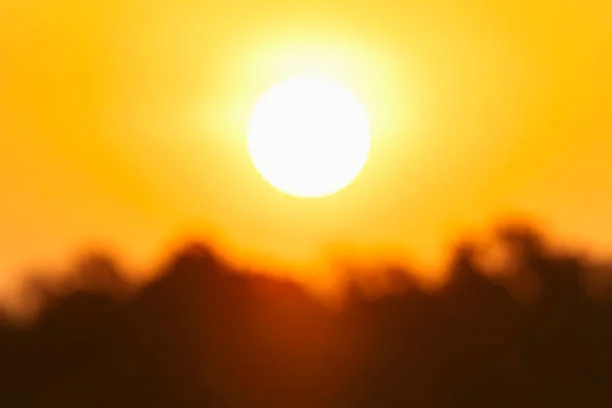 climate change, global warming, global boiling from the climate crisis and the catastrophic heatwave, the sun, and the burning heatwave hot sun - global warming stock pictures, royalty-free photos & images