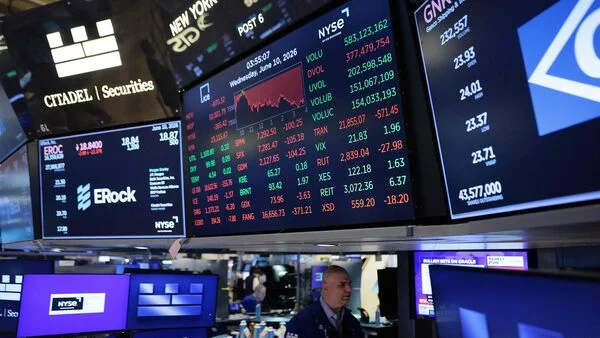 US stock market ended higher on Wednesday as a decline in inflation data lifted investor sentiment.