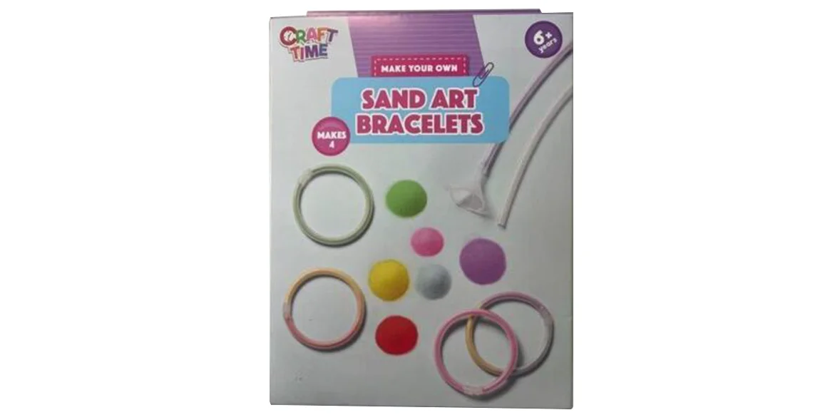 Home Bargains recalled sand art
