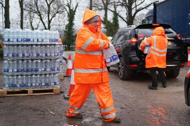 South East Water is under investigation by the industry watchdog after repeated outages have left tens of thousands of households and businesses without supply across Kent and Sussex (Gareth Fuller/PA)