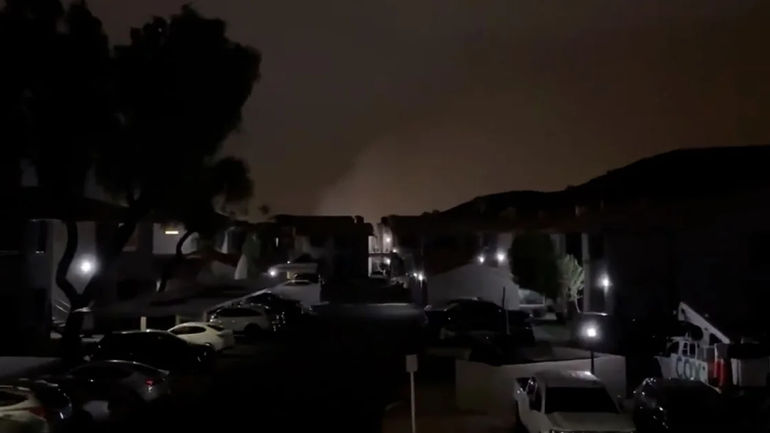 A dust storm hit Phoenix on Thursday evening September 1.