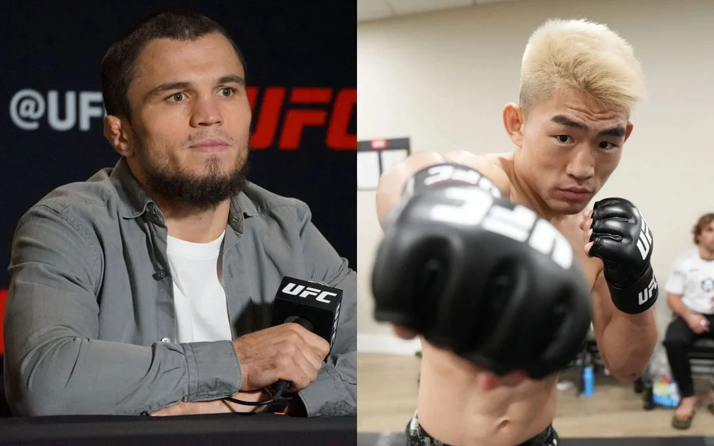 Umar Nurmagomedov (left) will no longer fight Song Yadong (right) after injury, still eyeing fight before Ramadan [Images courtesy: Getty Images]