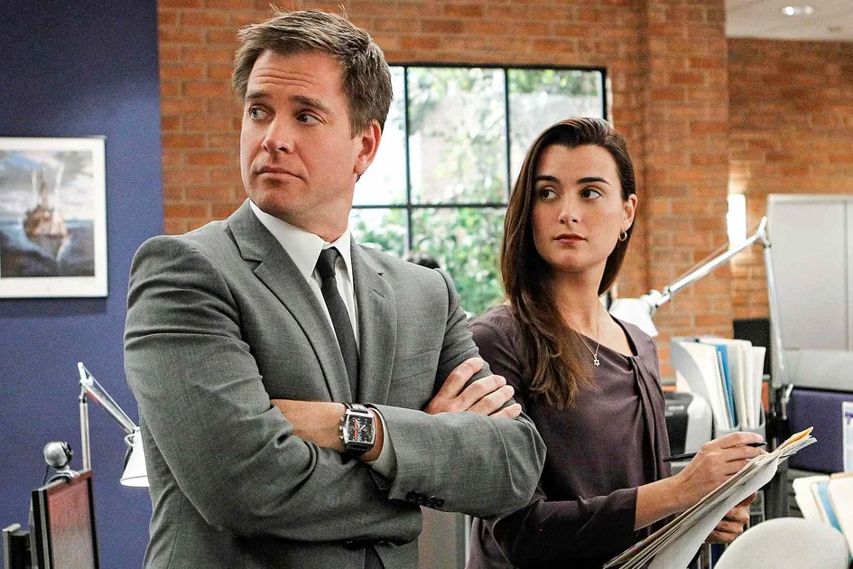 Michael Weatherly and Cote de Pablo on 'NCIS'