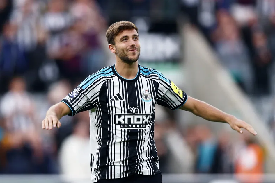 New signing Nico Gonzalez was presented before Newcastle United’s League Cup win over West Bromwich Albion on Aug 26.