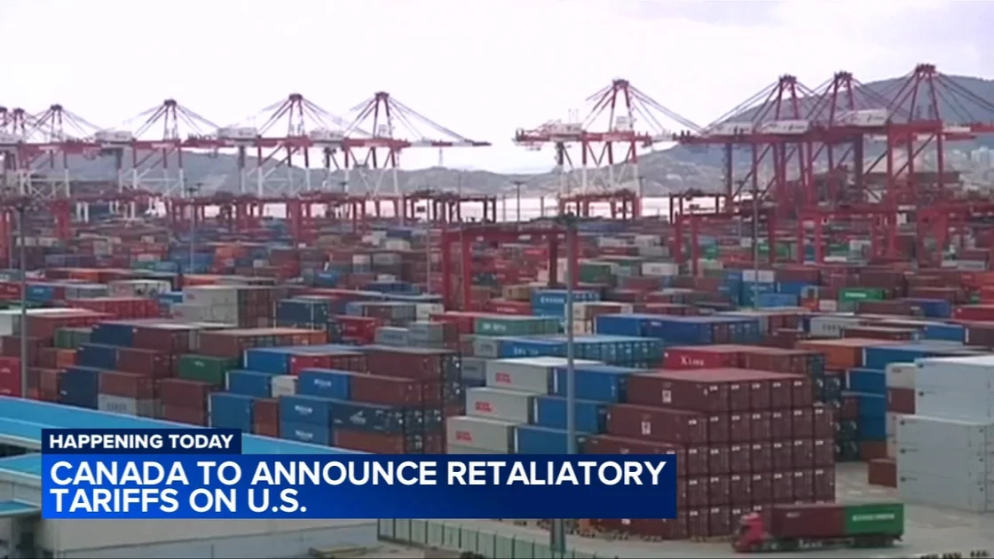 Canada to announce retaliatory tariffs against the US amid escalating trade war