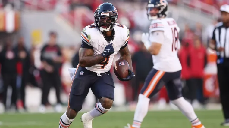 D’Andre Swift, Kyle Monangai fantasy Week 10 values uncertain after Bears HC Ben Johnson’s RBs quote image