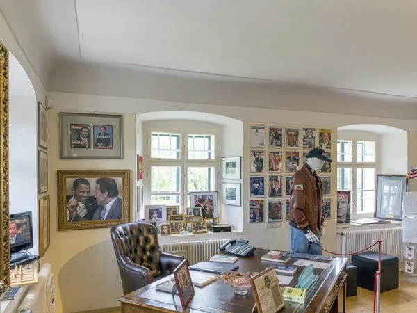 Inside Arnold Schwarzenegger's childhood home in Thal, Austria, which now operates as a museum.