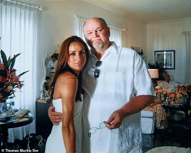 Meghan Markle with her father Thomas Markle in 2011. They have been estranged since 2018