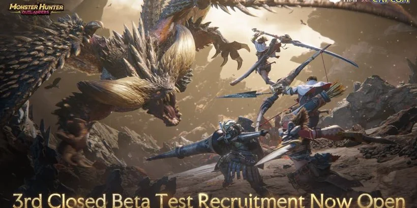 Monster Hunter Outlanders launches registration for its third closed beta